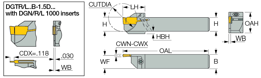 DGTL 12.7B-3D24SH