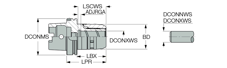 HSK A100 MAXIN32X110