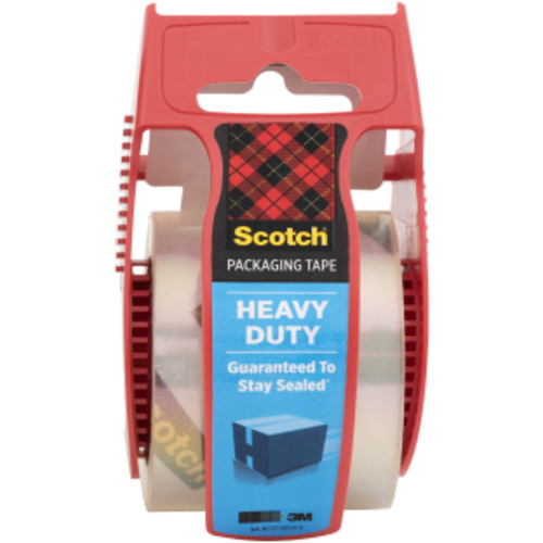 Scotch Heavy Duty Shipping Packaging Tape 142L 1.88″ × 27.7 yd (48 mm × 25 4 m)