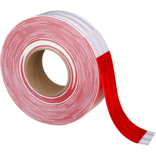 ‎3M Diamond Grade Conspicuity Markings 983-32 Red/White 67533 2″ x